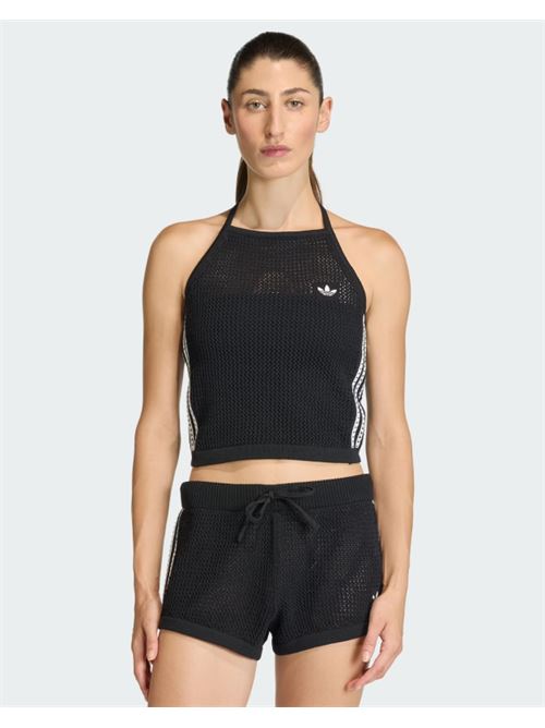 crochet top ADIDAS ORIGINAL | KE0199BLACK